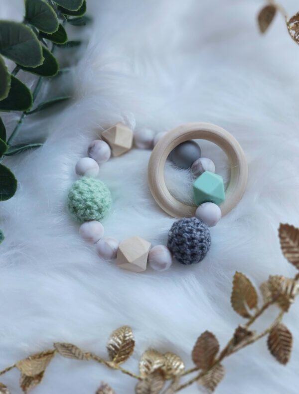 Greifling mint, naturfarben